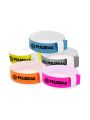 Pulseiras em vinil ou plástico