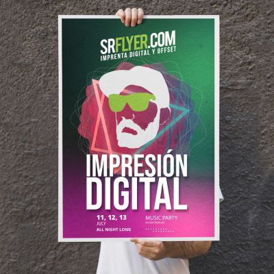 Impresión de carteles pocas unidades