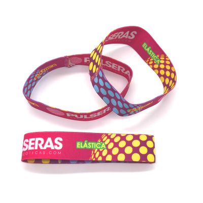 Pulseiras de tecido elástico