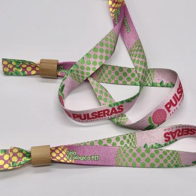 Pulseiras de tecido ecológico pet